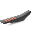 Asiento Factory Black / Orange KTM EXC/EXC-F 2024 - KTM SX / SX-F 2023-2024
