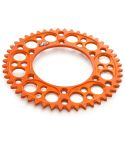 Corona Trasera Aluminio KTM Renthal GP Naranja