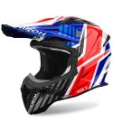 Casco Airoh Aviator Ace 2 Proud Blue / Red Gloss