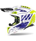 Casco Airoh Aviator 3 Rampage Blue Gloss