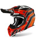 Casco Airoh Aviator ACE Art Orange Gloss