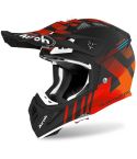 Casco Airoh Aviator Ace Nemesi Orange Matt