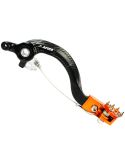 Pedal de Freno Apico Forjado con Puntera Retráctil Naranja KTM/HUSKY/GASGAS SX/SX-F/TC/FC(16-22) EXC/EXC-F/TE/FE(17-22) MC/EC/EX(21-22)