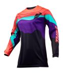 Camiseta Chica Thor Pulse Depths Black / Coral Jersey 2019