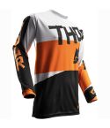 Camiseta Thor Pulse Taper Orange / White