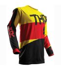 Camiseta Thor Pulse Taper Yellow / Red