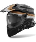Casco Airoh Commander 2 Doom Gold Matt (ECE 22.06)