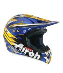 Casco Airoh Stelt Senior War Azul / Amarillo
