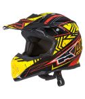 Casco Axo Tribe Red Yellow