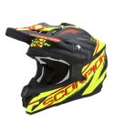 Casco Scorpion VX-15 Evo Air Gamma Black / Yellow Neon Matt