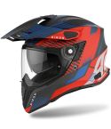 Casco Airoh Commander Boost Red / Blue Matt