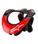 Collarin Alpinestars BNS TECH Carbon Anthracite Red White