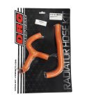 Juego Manguitos de Radiador DRC KTM 65 SX 2009-2015 Naranjas