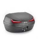 Baúl Givi E455N Simply IV 45 L (Negro con Catadióptrico Rojo)