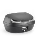 Baúl Givi E455NT Simply IV Tech 45 L (Negro con Catadióptrico Ahumado)