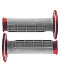 Puños Renthal Doble Capa Diamond Waffle Rojos