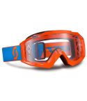 Gafas Scott Hustle MX Orange Blue / Clear Works