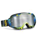 Gafas Scott Hustle MX Tangent Blue Green / Silver Chrome Works