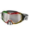 Gafas Scott Ultimate Voltage MX Green Red Yellow Chrome / Silver Lens