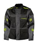 Chaqueta Impermeable Hebo Cross Over Black / Lime