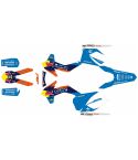 Kit de Adhesivos Red Bull GoPro KTM EXC / EXC-F 2014-2015 Blanco