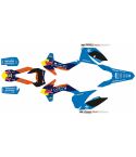 Kit de Adhesivos Red Bull GoPro KTM EXC / EXC-F 2014-2015 Negro