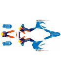 Kit de Adhesivos Red Bull GoPro KTM EXC / EXC-F 2016 Blanco