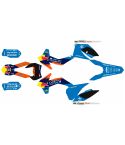 Kit de Adhesivos Red Bull GoPro KTM EXC / EXC-F 2016 Negro
