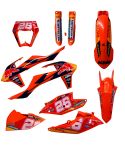 Kit de Plásticos Originales + Adhesivos Red Bull Factory Enduro Racing Team KTM EXC / EXC-F 2017-2019