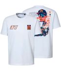 Camiseta Red Bull KTM Racing Team Pedro Acosta 37 Rider T-Shirt White