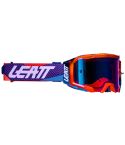 Gafas Leatt Velocity 5.5 Iriz Neon Orange / Blue UC 26%