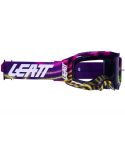 Gafas Leatt Velocity 5.5 Zebra Neon Light Grey 58%
