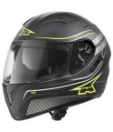 Casco Axo Blade Black / Yellow Fluo