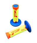 Puños PROGRIP MX Soft Touch Triple Density 788 Orange Fluo / Yellow Fluo / Light Blue