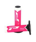 Puños PROGRIP MX Soft Touch Triple Density 788 White Fluo Pink Black