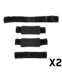 Recambio Kit Cintas para Rodilleras Leatt X-Frame (Pareja)