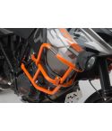 Protecciones Superiores Motor SW-MOTECH 1050/1090/1190/1290 Adventure Naranja.