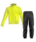 Traje de Lluvia Acerbis Rain Suit Logo Black / Yellow Fluo