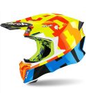 Casco Airoh Twist 2.0 Frame Yellow / Orange Gloss