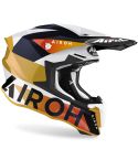 Casco Airoh Twist 2.0 Lift White / Blue Gloss