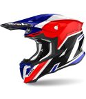 Casco Airoh Twist 2.0 Shaken Blue Gloss