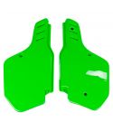 Tapas Laterales Traseras UFO Kawasaki KX 125/250 1988-1989 - KX 500 1988-2002 - KDX 200 1990-1994 Verdes
