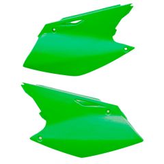 Tapas Laterales Traseras Acerbis Kawasaki KX 250 F 2004-2005 Verdes