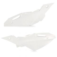 Tapas Laterales Traseras Acerbis Husqvarna CR/WR/TC/TE 125/250/450/510 2008 Blancas