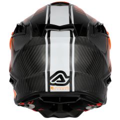 Casco Acerbis Airstrike-Carbon Orange / White