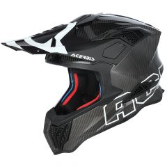 Casco Acerbis Airstrike-Carbon Black / White