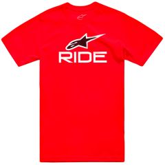 Camiseta Alpinestars Ride 4.0 CSF Red / White / Black