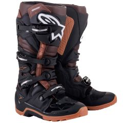 Botas Alpinestars Tech 7 Enduro Black / Dark Brown