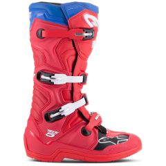 Botas Alpinestars Tech 5 Bright Red / Dark Red / Alpine Blue