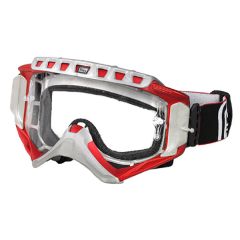 Gafas Scott Bevo Xi Flat Red Silver / Clear Works